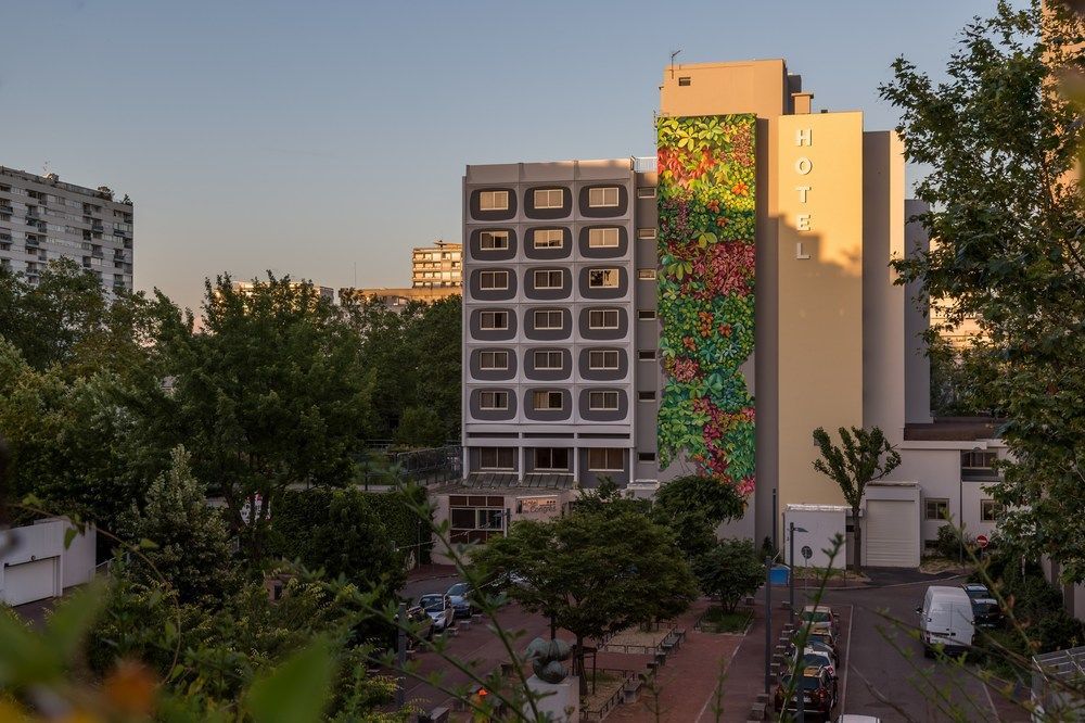 Hotel Des Congres Villeurbanne Exterior foto